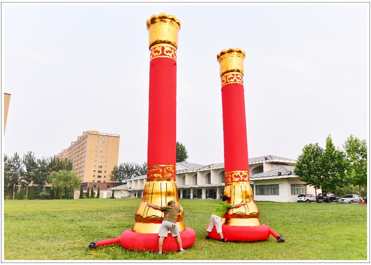 灵川庆典充气立柱